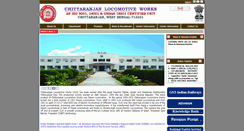 Desktop Screenshot of clw.indianrailways.gov.in