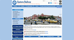 Desktop Screenshot of er.indianrailways.gov.in