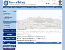 Tablet Screenshot of er.indianrailways.gov.in